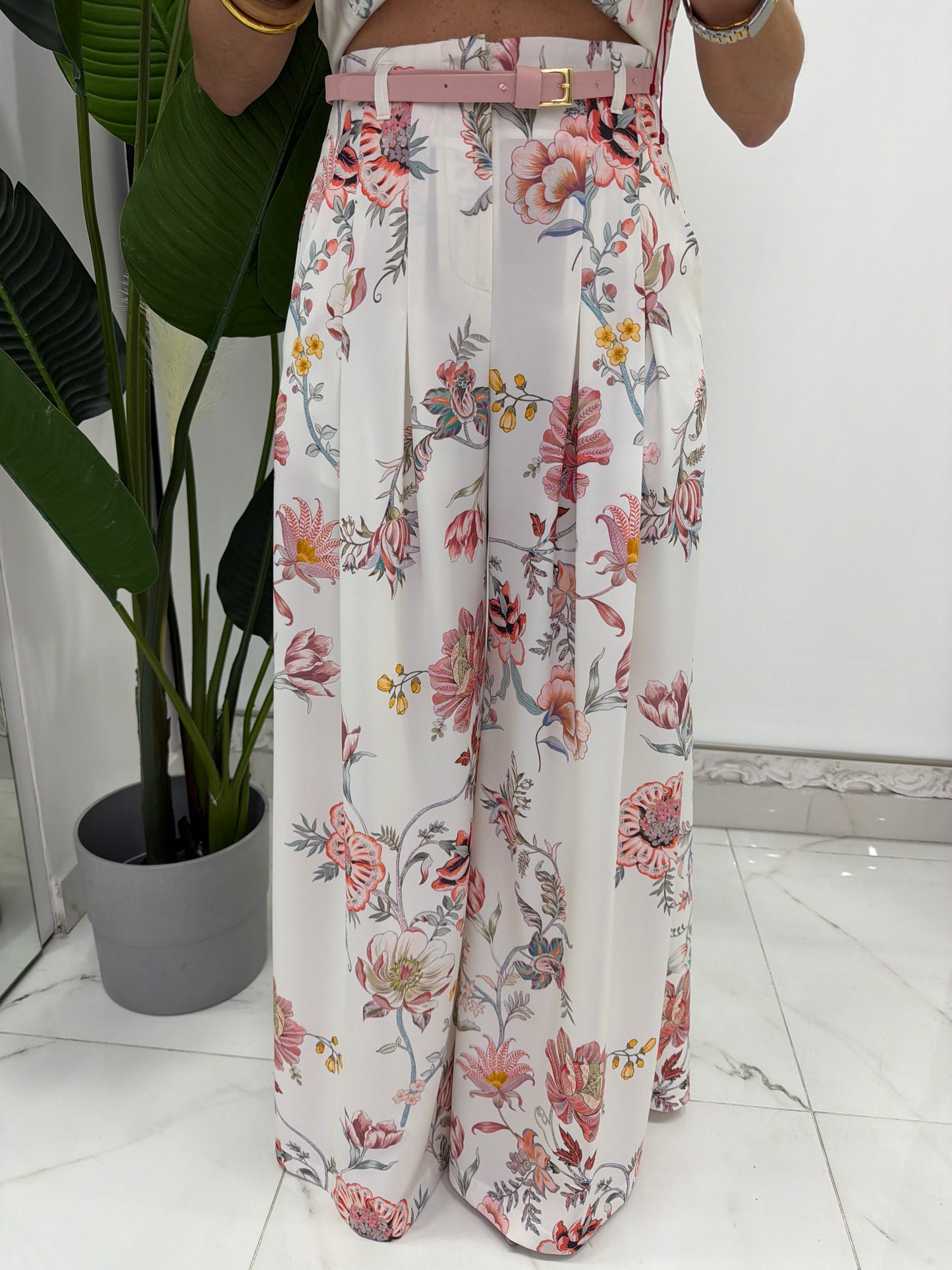 Pantalone Vita Alta Fantasia