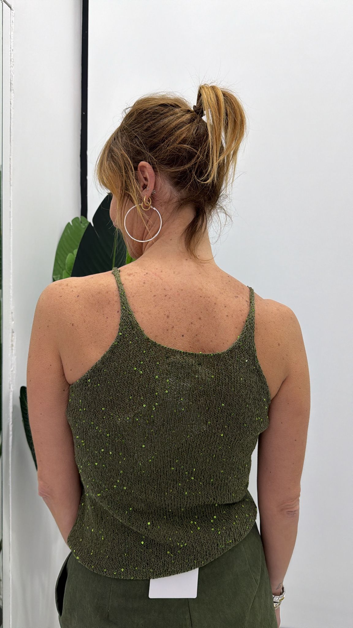 Canotta Micro Paillettes