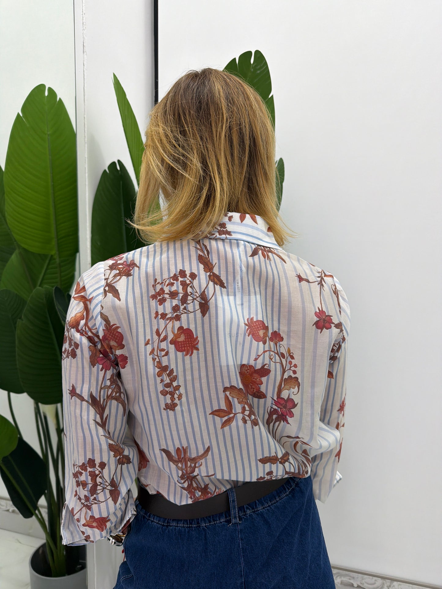 Camicia Righe Fantasia