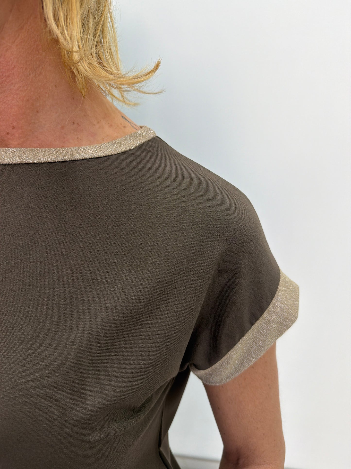 Maglia Lurex Girocollo