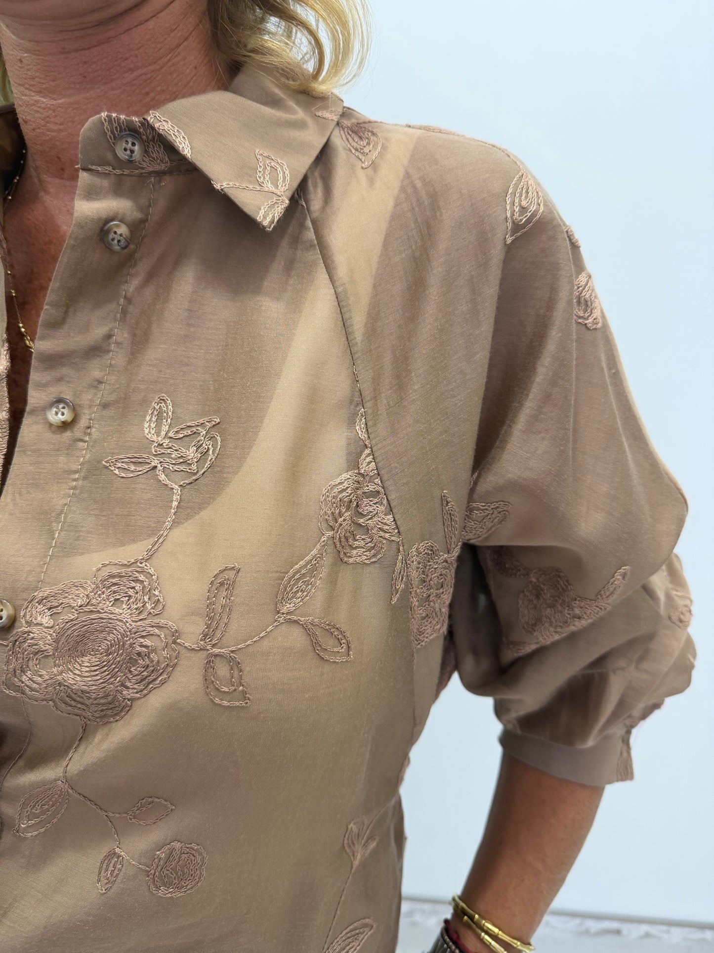 Camicia Vel Ricami