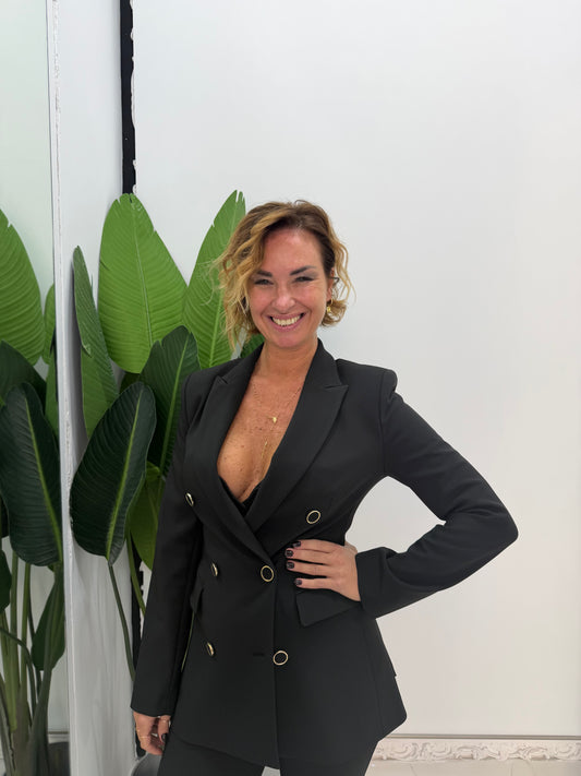 Blazer Doppiopetto Oro