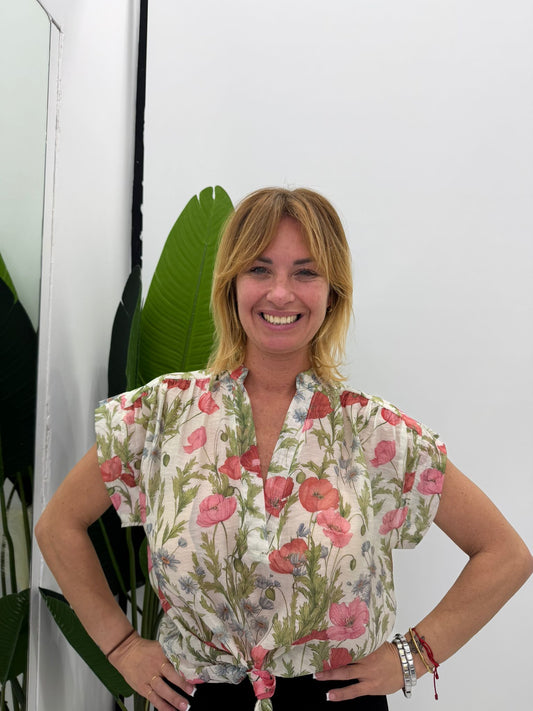 Camicia Fiori