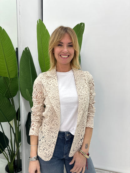 Giacca Macramè