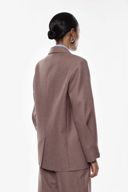 Blazer monopetto regular-fit con tasche