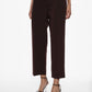 Pantaloni cropped a vita alta