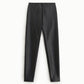 Trousers skinny fit vita alta effetto pelle
