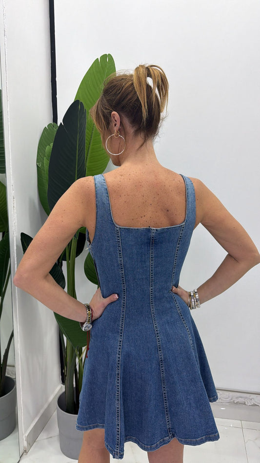 Vestitino Jeans Bretella