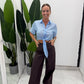 Pantalone Fascia Bicolore