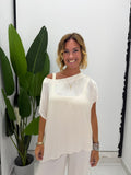 Blusa Raso Girocollo