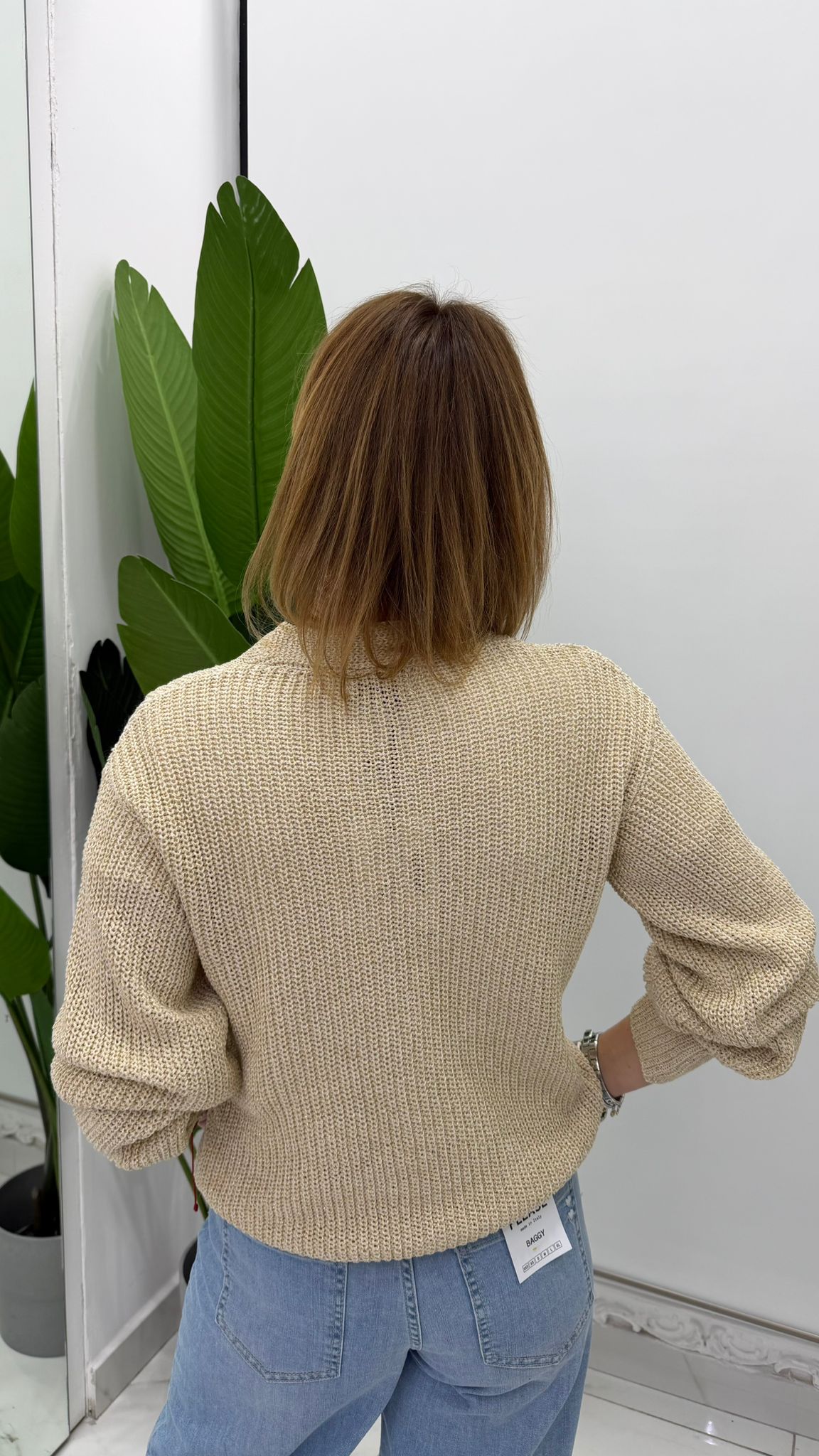 Cardigan traforato