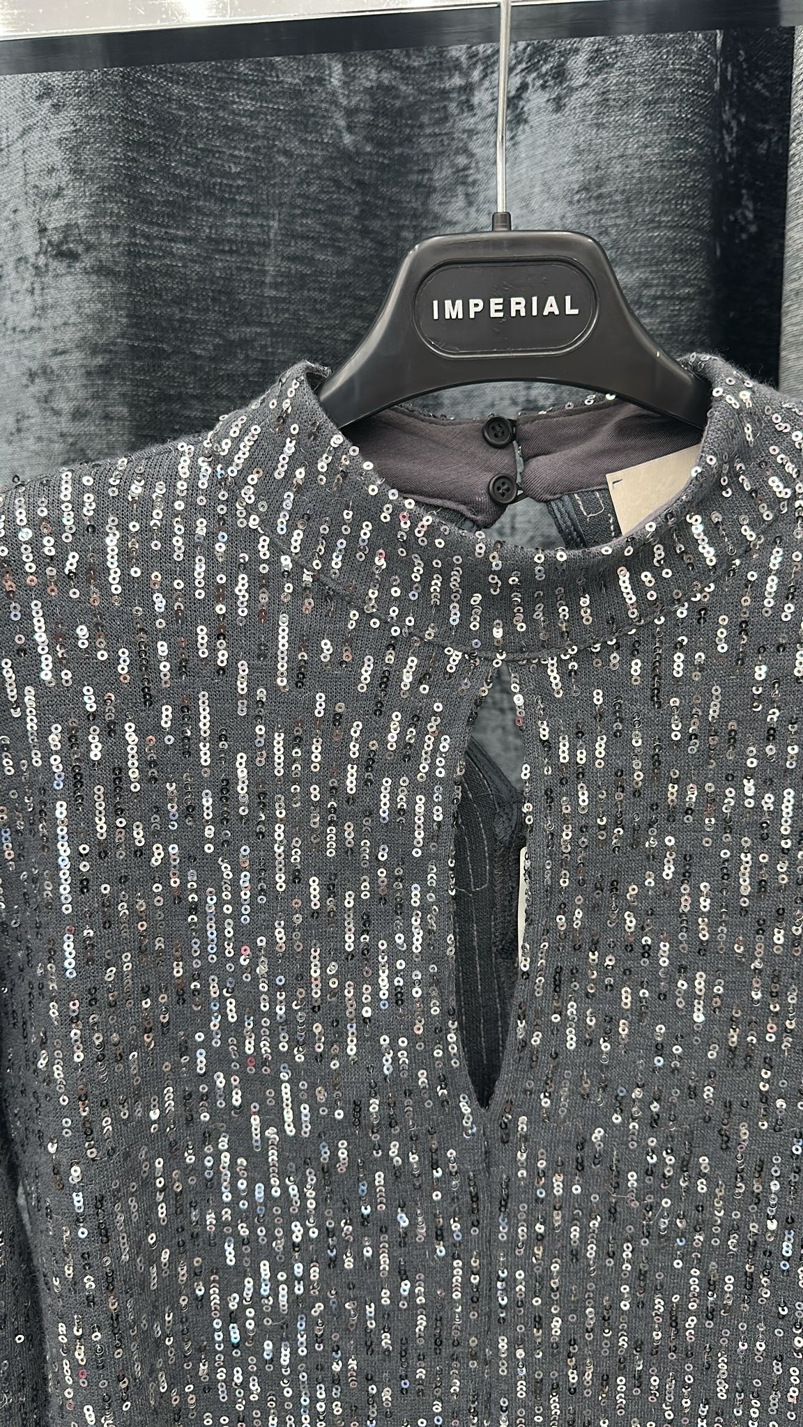 Maglia Goccia di paillettes
