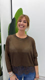 Maglia Traforata Pizzo