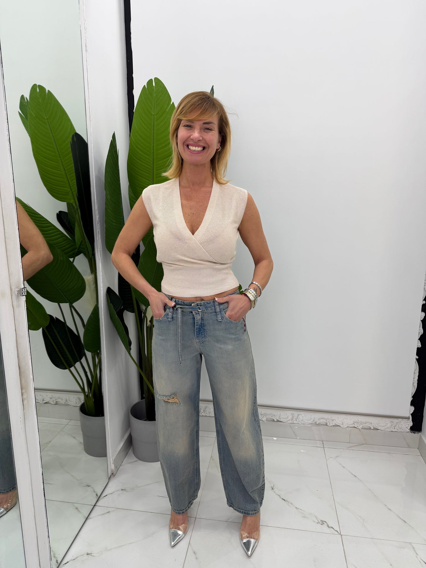 Jeans Cintura Sabiato