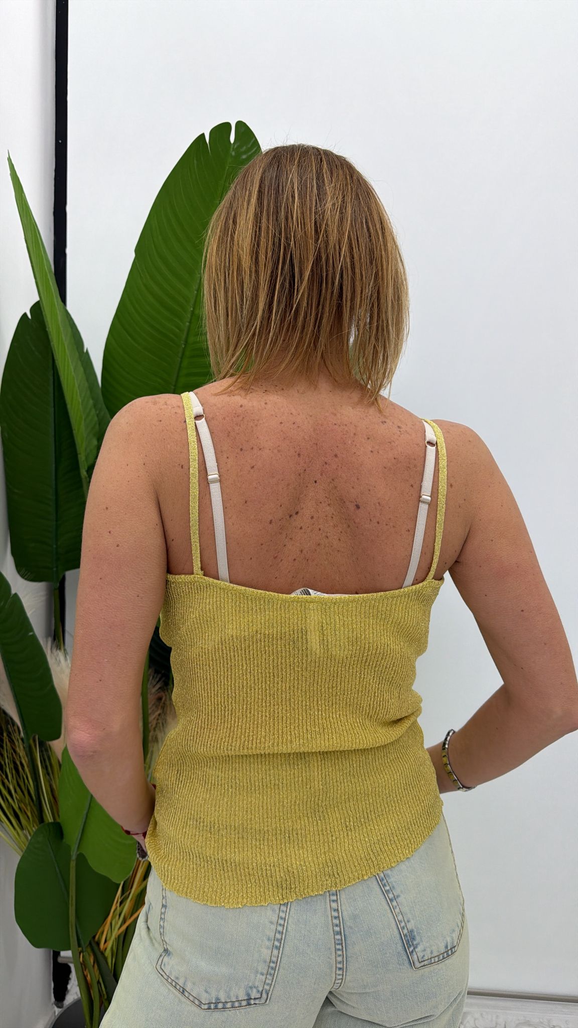 top lurex pizzo