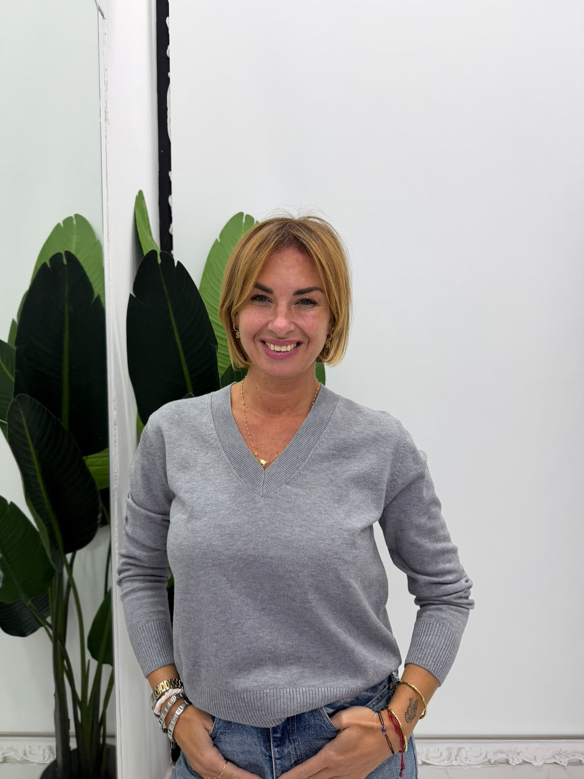 Pullover Scollo V
