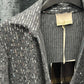 Maglia incrociata paillettes