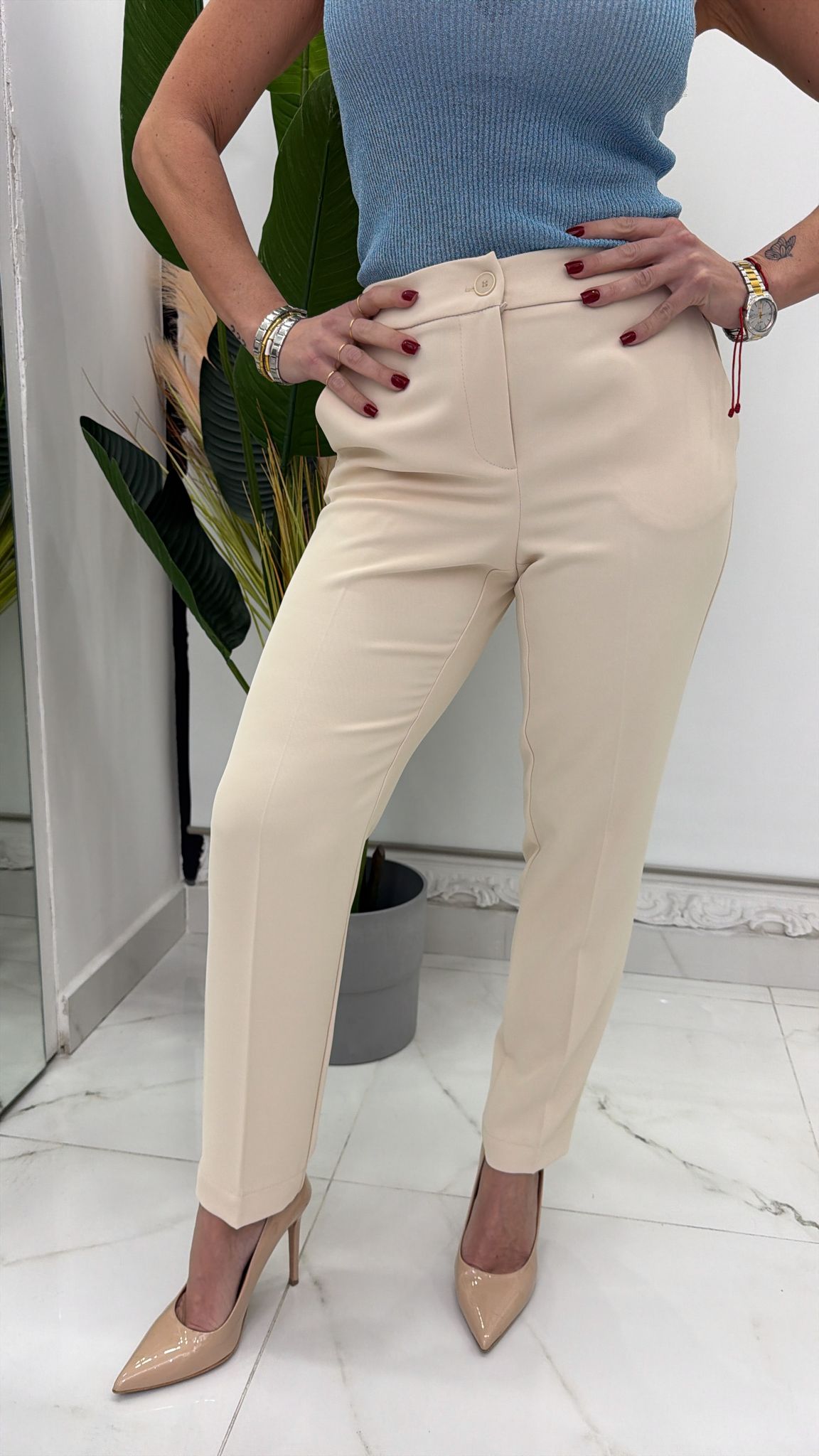 Pant Gamba Stretta