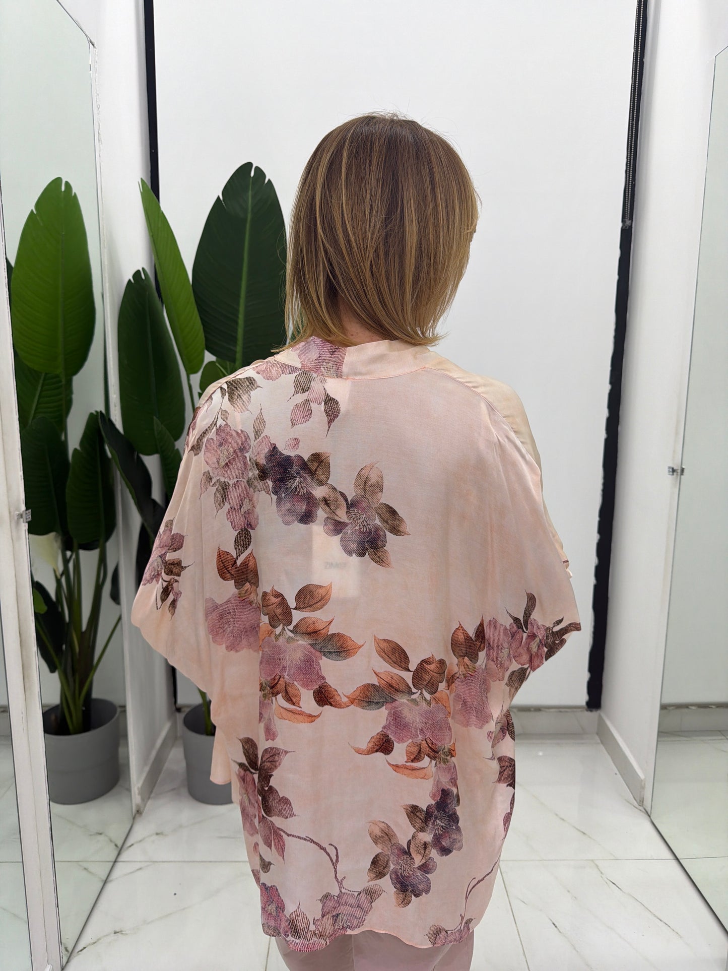 Caban Fantasia Fiori Rosa