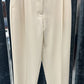 Pantaloni cropped a vita alta