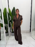 Tailleur Camicia Lino