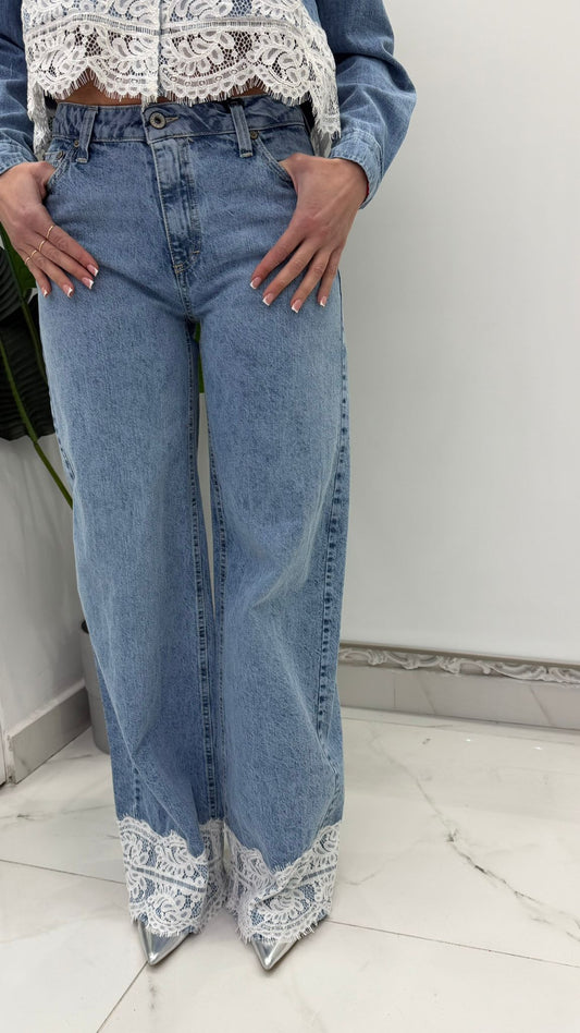 Jeans Palazzo Pizzo