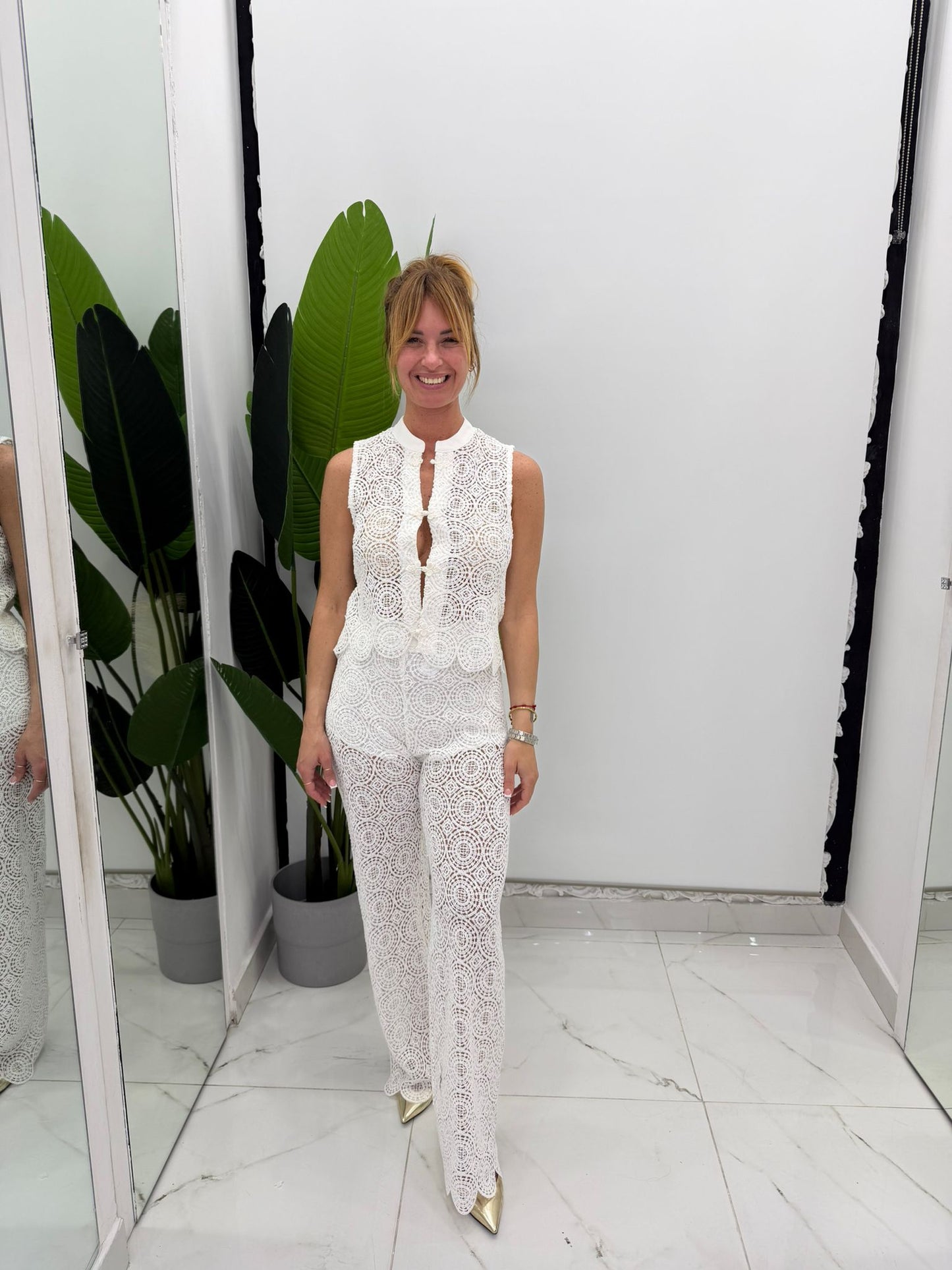 Pantalone Macramè