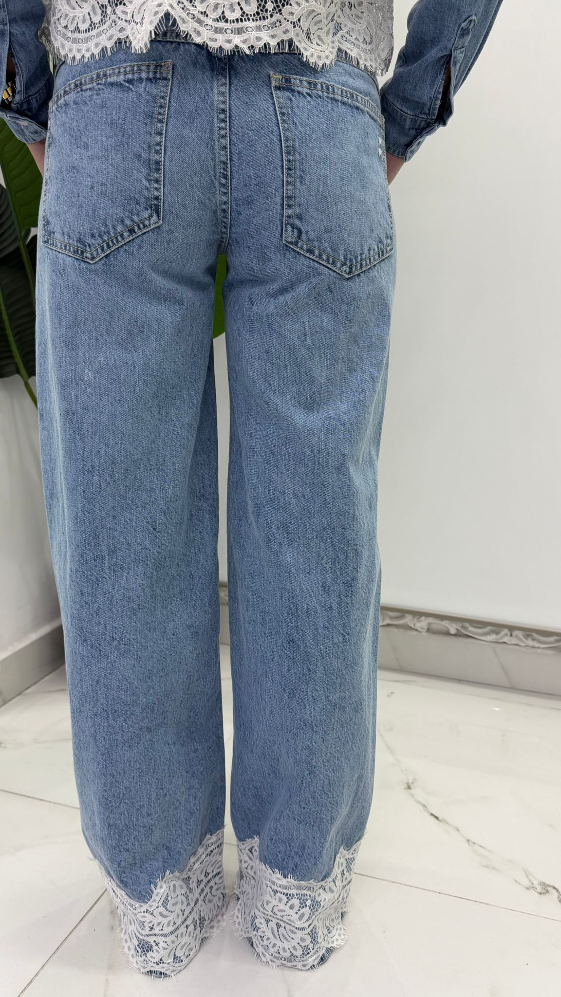 Jeans Palazzo Pizzo