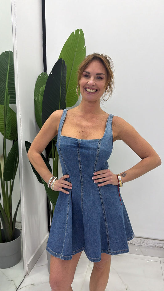 Vestitino Jeans Bretella