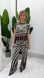 Pantalone Zebrato Lurex