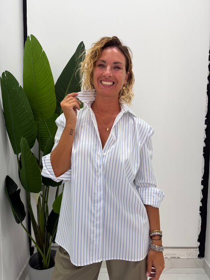 Camicia Ampia Righe