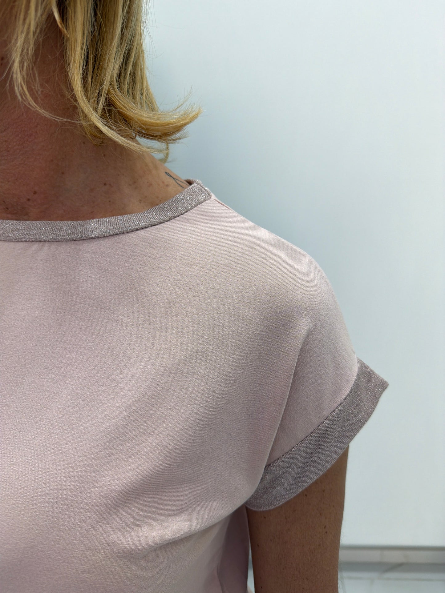 Maglia Lurex Girocollo