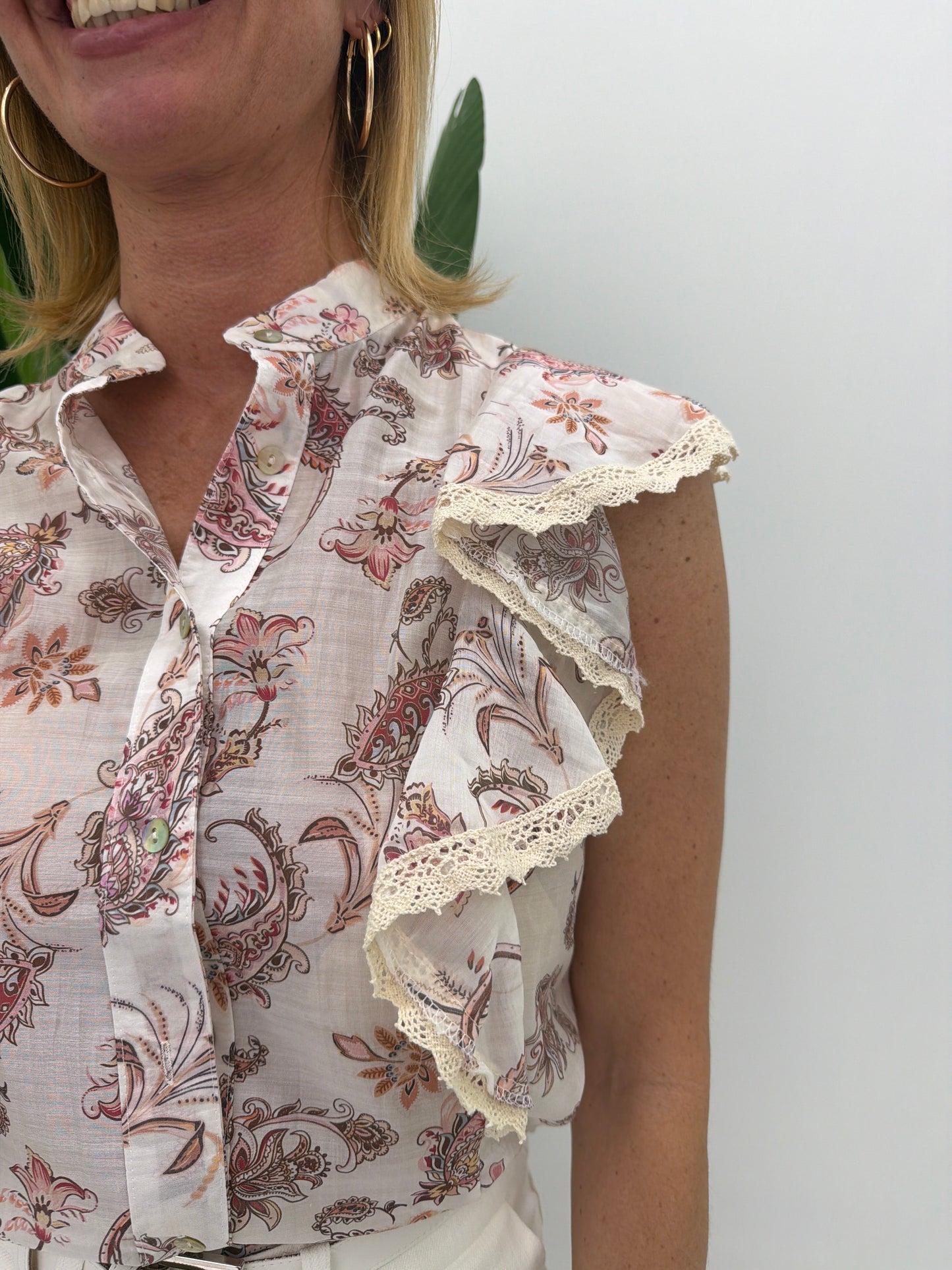 Camicia Fantasia Rosa