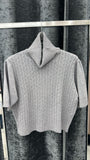 Maglia Treccie Collo