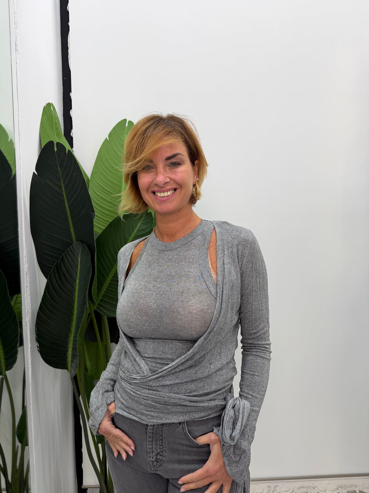 Cardigan Lurex