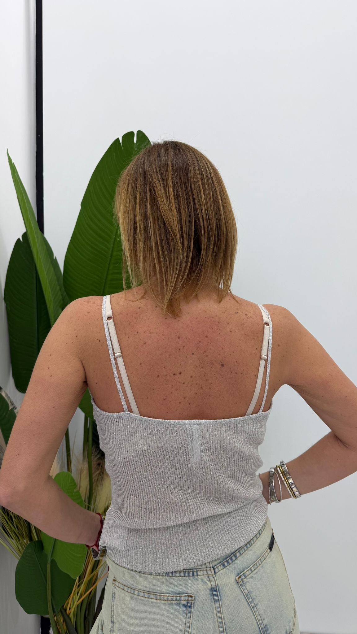 top lurex pizzo