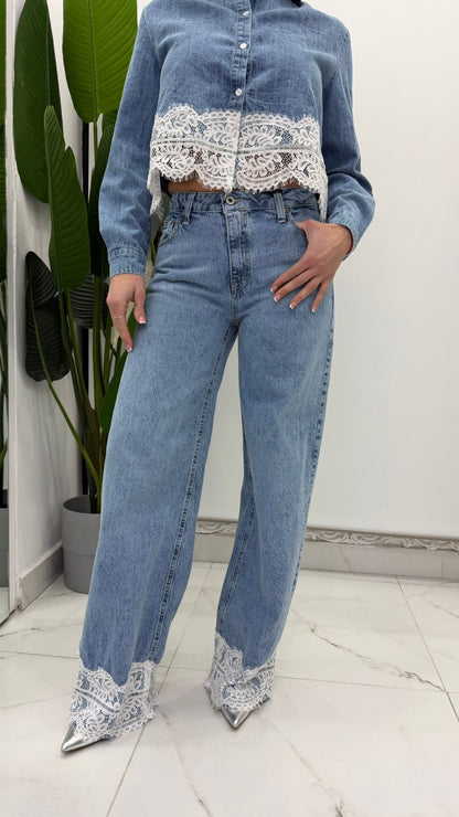 Jeans Palazzo Pizzo