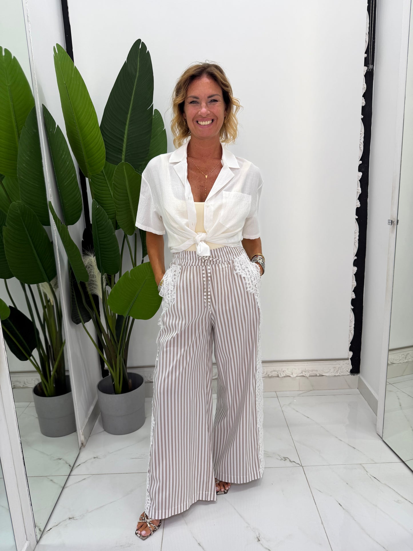 Pant Righe Pizzo 2.0