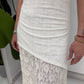 Abito Fascia Pizzo