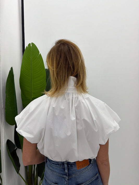 Camicia Manica Arricciata