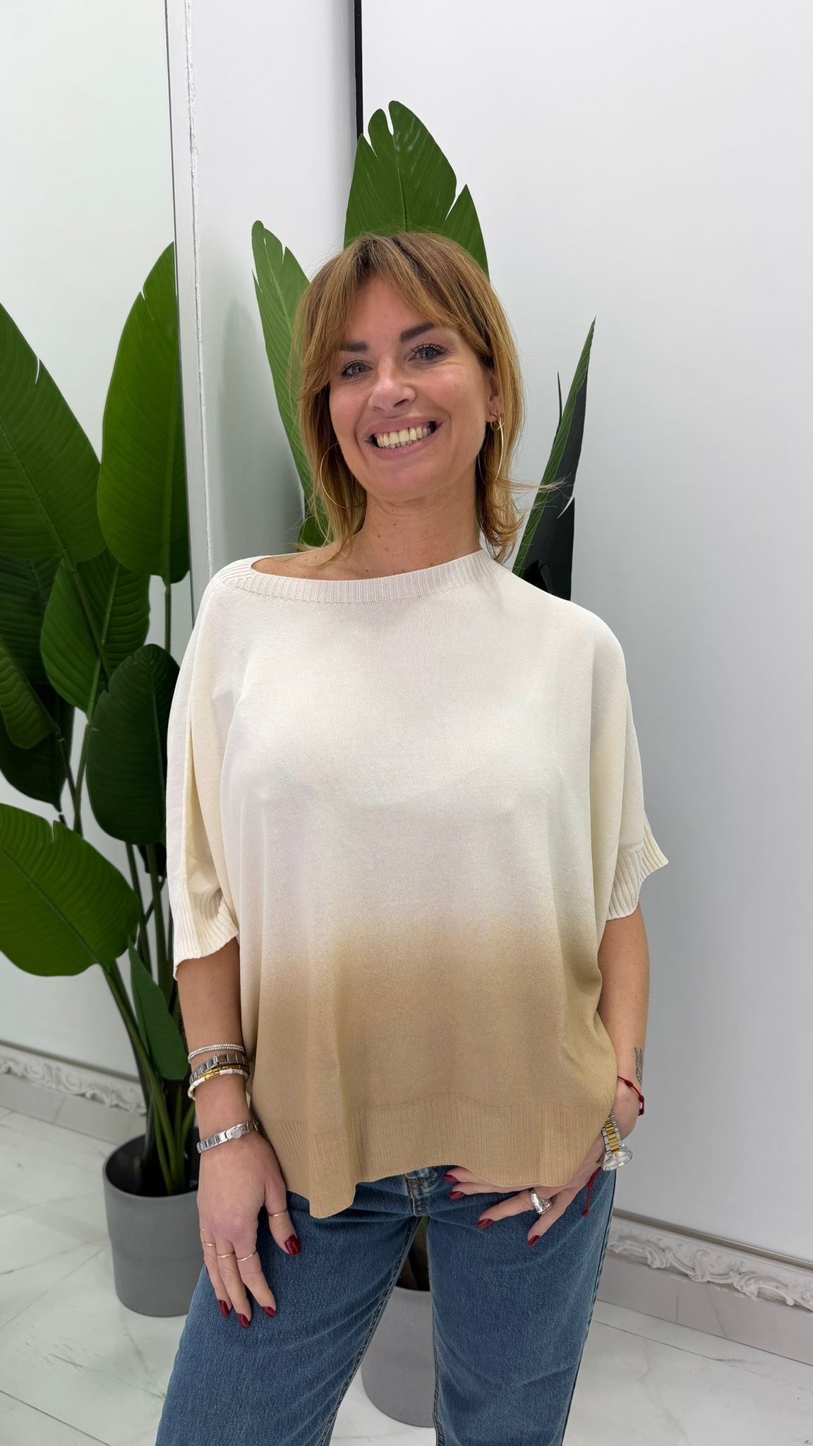 Maglia Filo Sfumata
