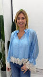 Blusa con Pizzo