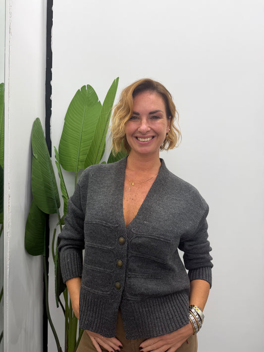 Cardigan Lana Bottoni
