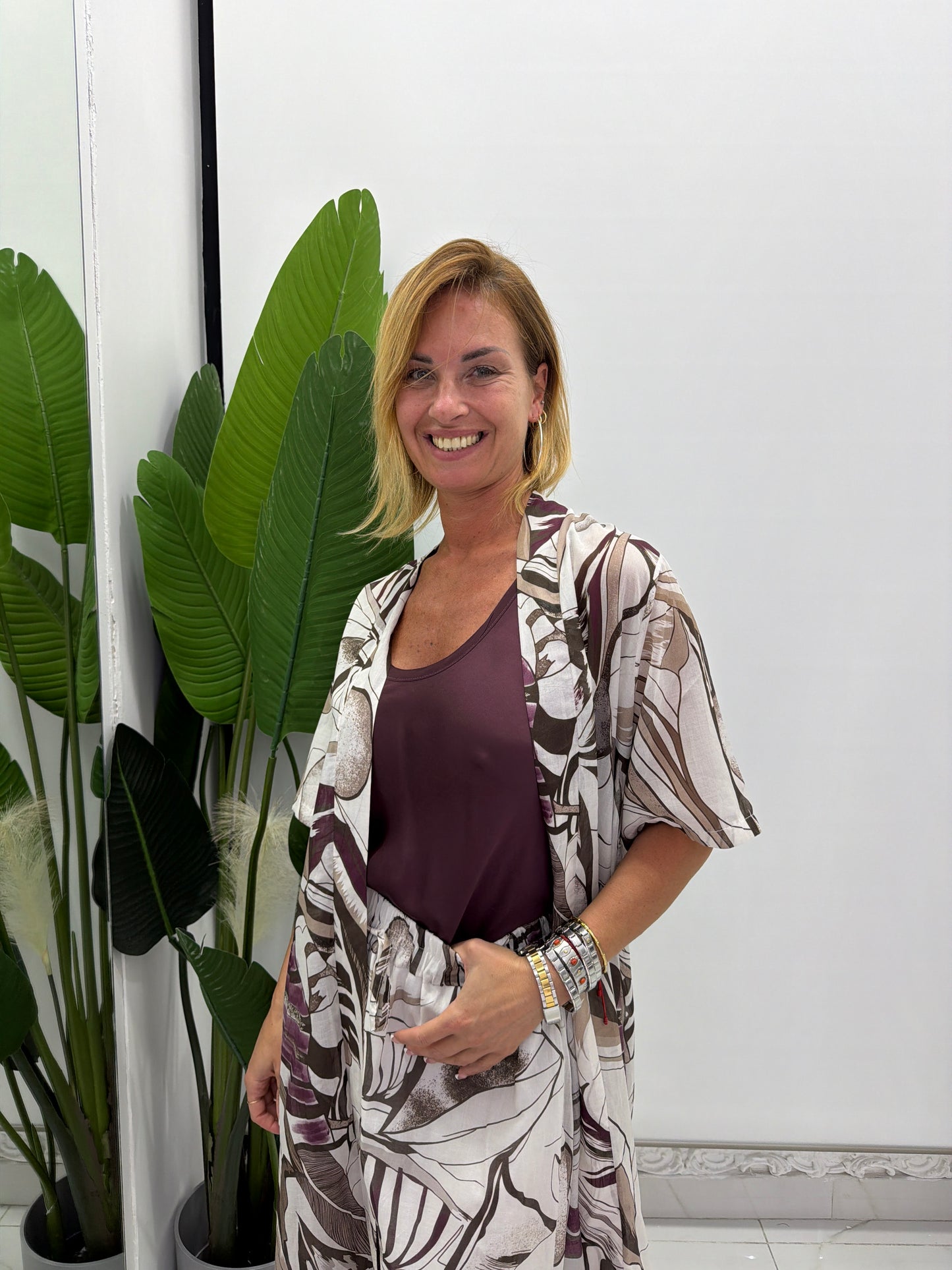 Cardigan Lungo Fantasia