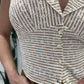 Camicia Righe Fiori