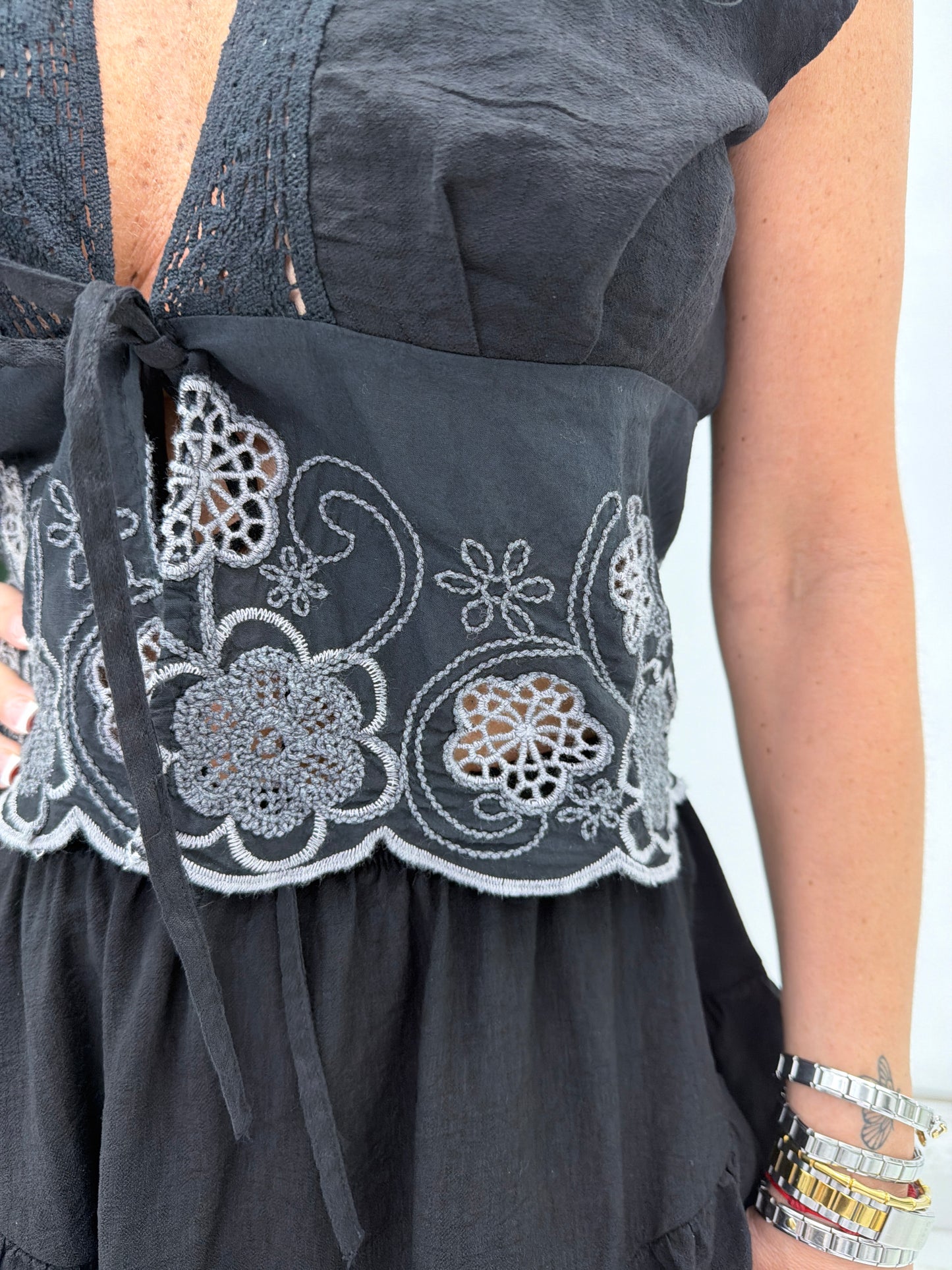 Gilet Ricamato