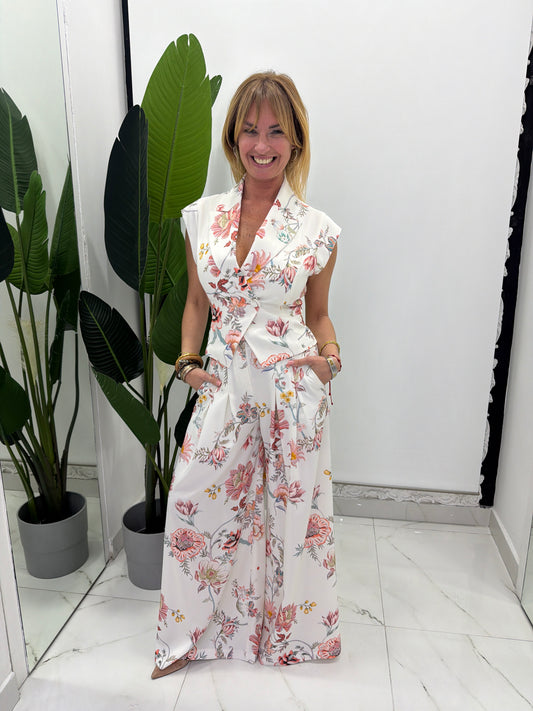 Pantalone Vita Alta Fantasia