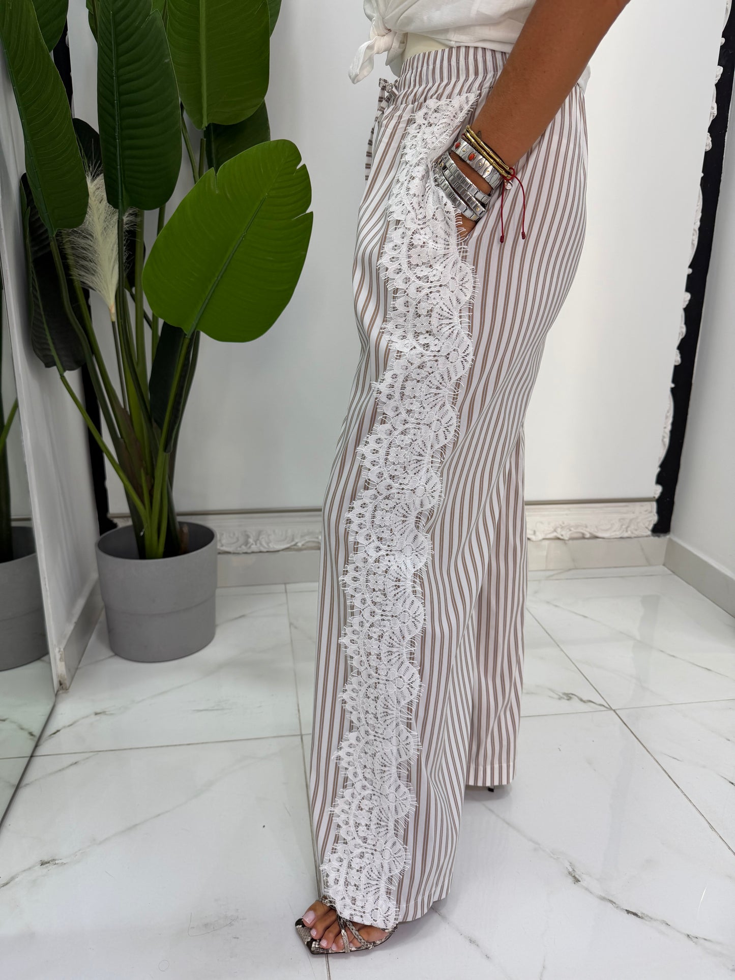 Pant Righe Pizzo 2.0