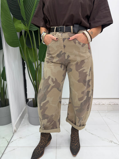 Pantalone Mimetico Chiaro