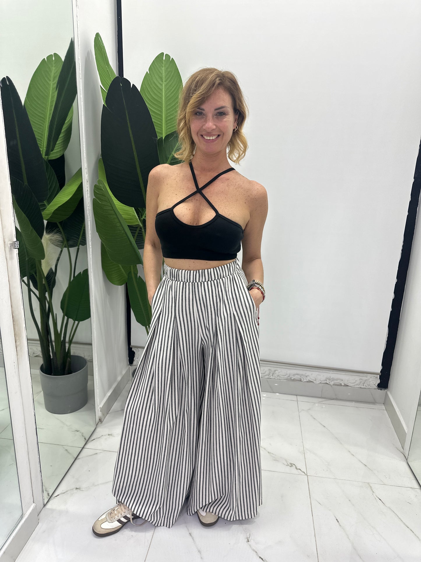 Pantalone Righe